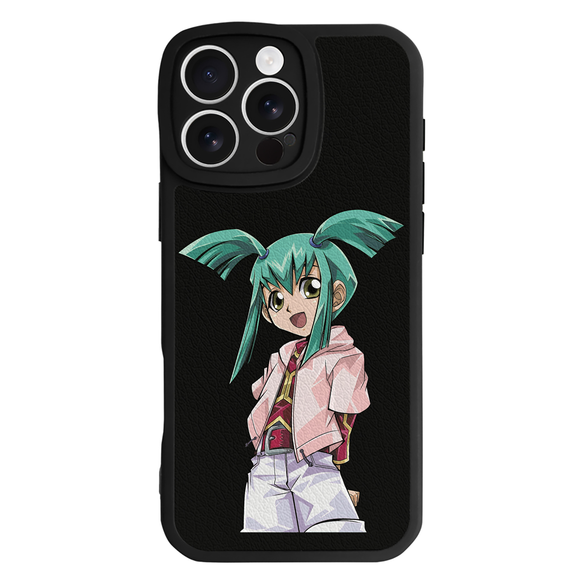 遊☆戯☆王 Yu-Gi-Oh! 【iPhone 16シリーズ対応】シリコンスマホケース（レザー調） 材質：シリコン